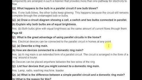 Science Class 6 Chapter 4 TestYourself Page No  60,62,63
