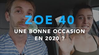 Renault Zoé40 - La meilleure voiture électrique d'occasion ?