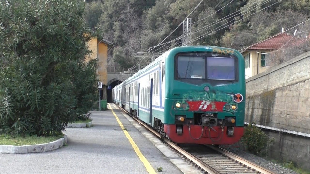 Treni in transito velocissimi di tutti i tipi a Genova Vesima! (PR & Lis & E191)