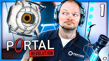 Hired To Think With Portals! - PORTAL REVOLUTION | Blind Playthrough - Part 1