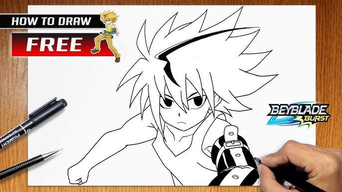 Shu Kurenai Beyblade - 5D Diamond Painting 