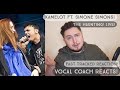 Vocal Coach Reacts! Kamelot Ft. Simone Simons! The Haunting! Live! FAST TRACK REACTION!