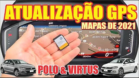 Como atualizar mapas em GPS?