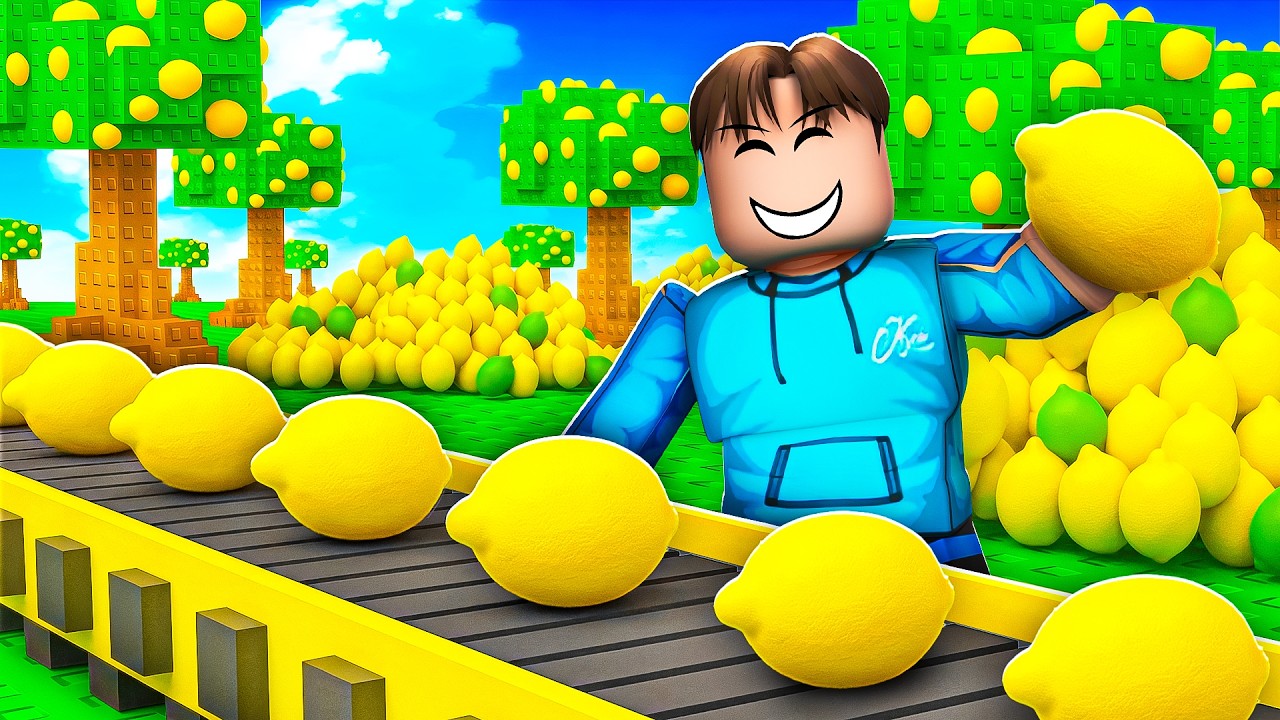 روبلوكس فتحت مصنع ليمون وصرت غني ! Sell lemons