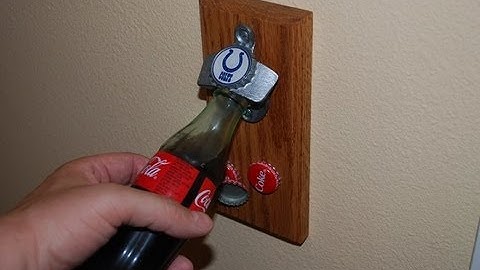 How to Make a Bottle Opener with Magnetic Catch (woodlogger.com)