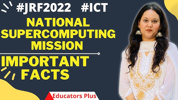 National Supercomputing Mission II ICT NTA NET Paper 1 Unit 8 #nta_net_paper1