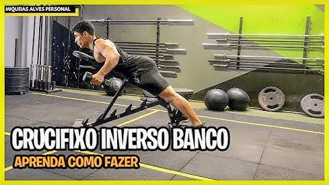 CRUCIFIXO INVERSO HALTERES (BANCO INCLINADO) - APRENDA COMO FAZER CORRETAMENTE