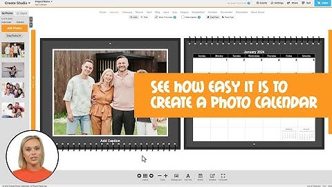 See how easy it is to create a photo calendar