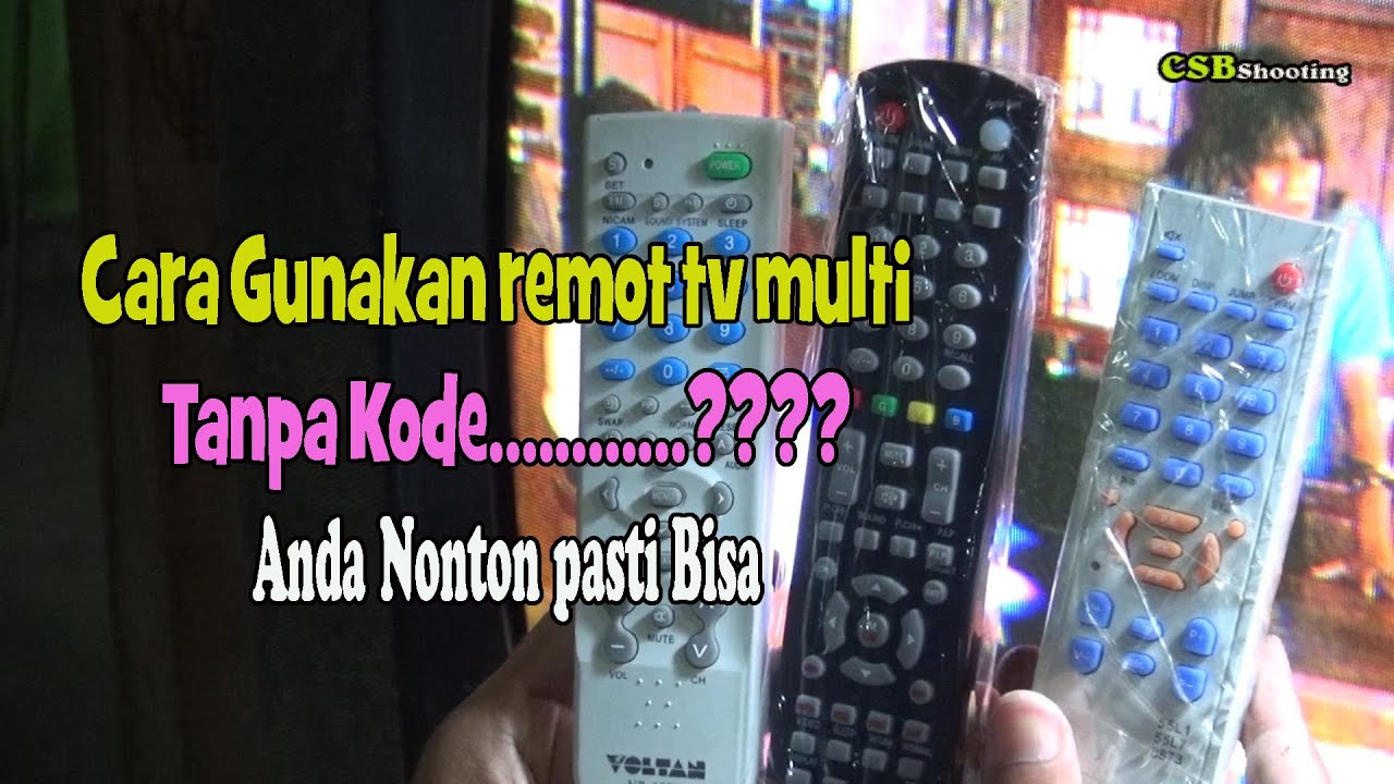 Cara Gunakan Setting Dan Memprogram Mencari Gambar Dengan Remot Tv Multi Tanpa Kode Youtube