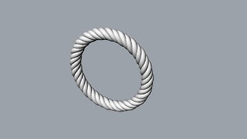 how to use helix in curve tools with 3d gemvision rhino 5 #031 #umphumrin #jewelrydesign #trending