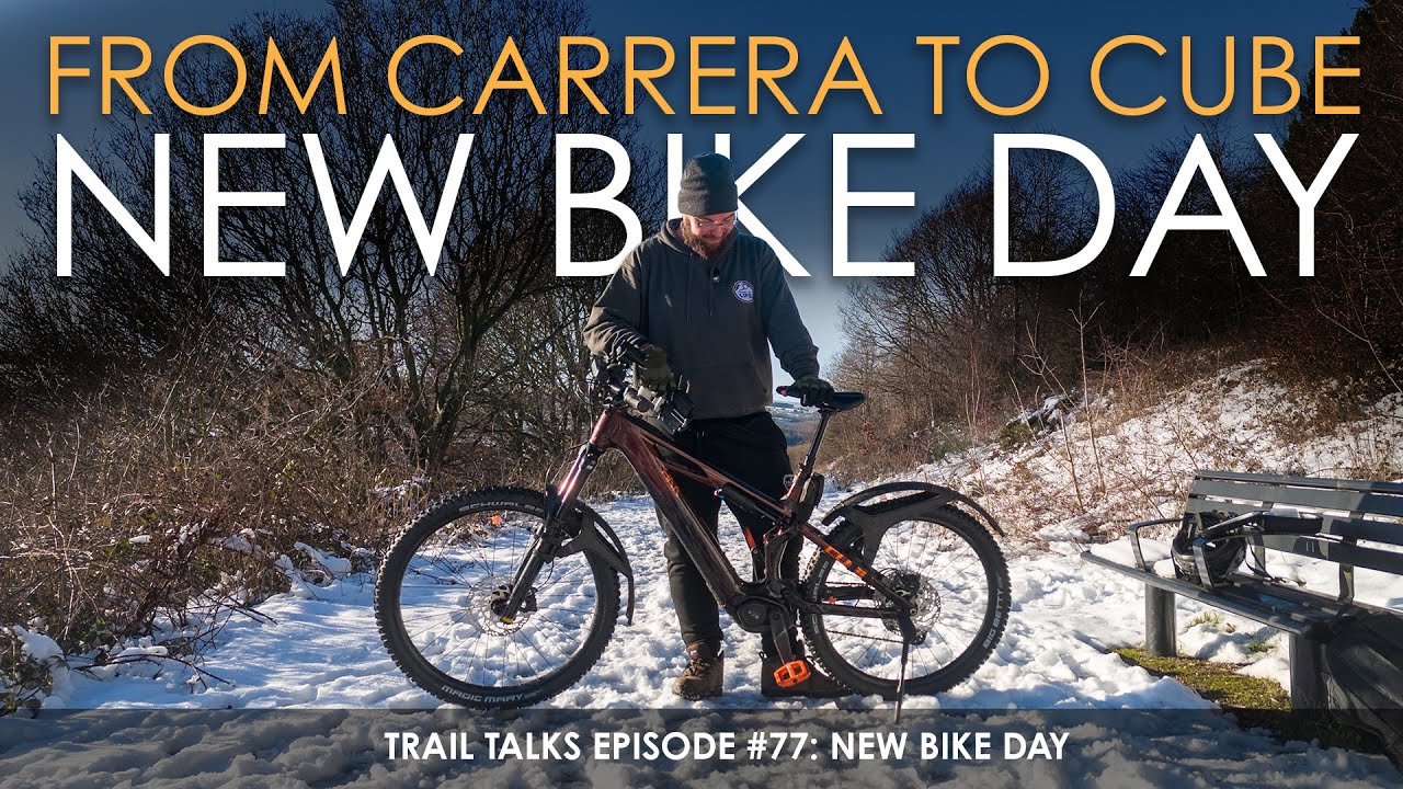 New Bike Day: Cube Stereo 177 (Part 1) | Trail Talks Biking Vlog #77