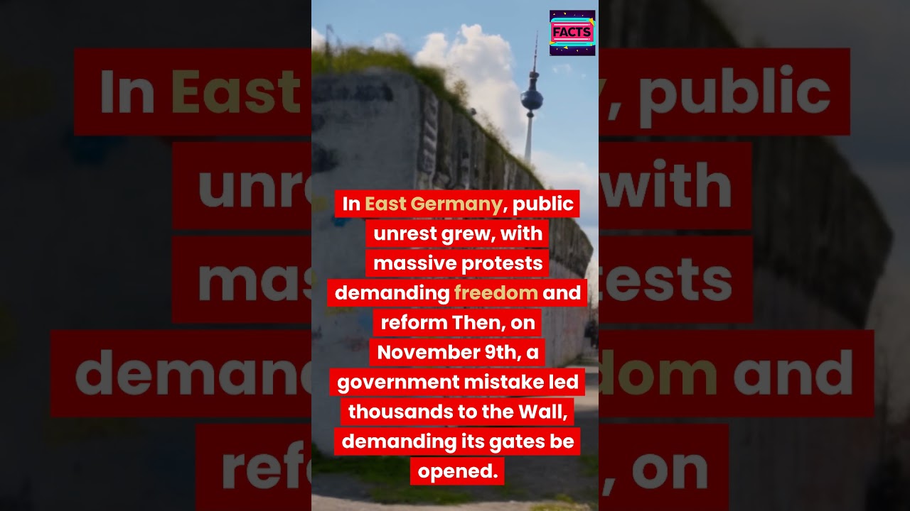 The Fall of the Berlin Wall: An Epochal Moment in History 