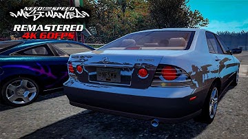 NEED FOR SPEED MOST WANTED 2024 REMASTER Part 4 | Realistic Graphics