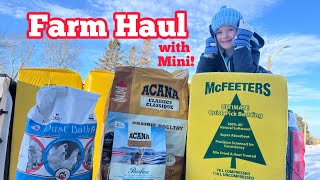 Farm Supply Haul with Mini