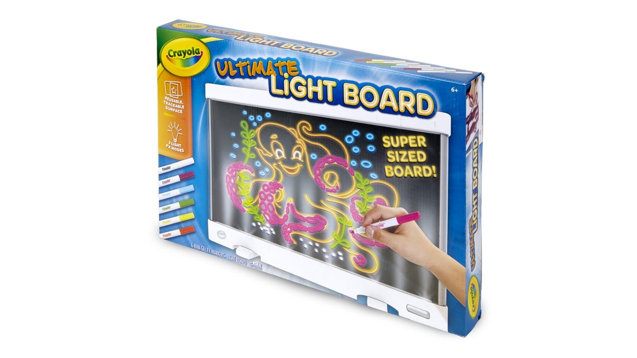 Ultimate Light Board - White, Tracing & Drawing Board for Kids