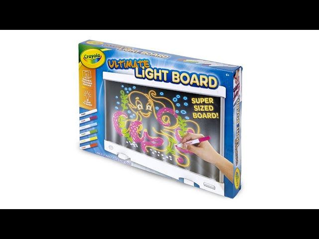 how to use crayola ultimate light board｜TikTok Search