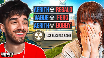 NUKE HUNT *WORLD RECORD* WITH AERITH IN CODM...