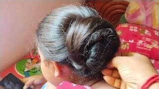Extreme long hair play by man||Hair play by village boy @indianhairplay
