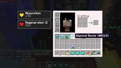 Hackers at Skypvp2 on minecraftzocker.net