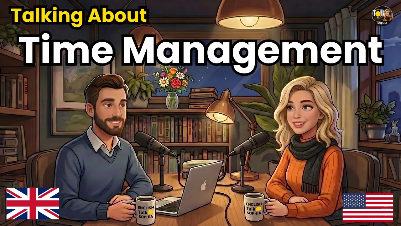 Time Management In English How to Talk About Time Management in English | English Conversation ...