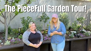 ✨INSPIRING✨ Suburban Garden Tour with @ThePieceFullGarden !