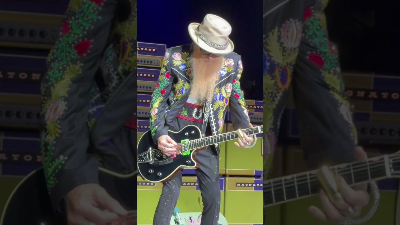 ZZ TOP.   Blues slide guitar jam