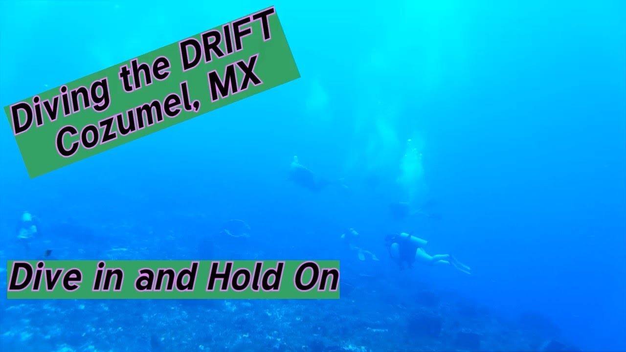 Diving the Drift in Cozumel at the Punta Tunich Reef Sept 2022 - YouTube