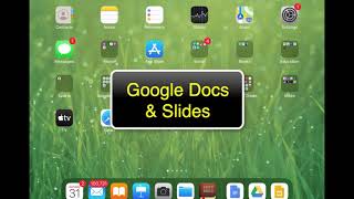 Drive Docs Slides