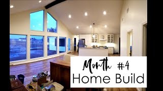 Building a Home: Fourth & Final Month of Building (painting, kitchen & bath installations) by To Wander Freely 1,788 views 5 years ago 10 minutes, 39 seconds