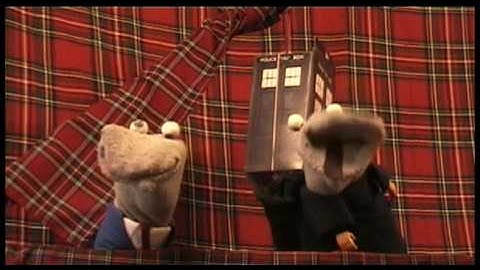 Dr Who End Of Time pt 1 - Scottish Falsetto Sock Puppet Theatre