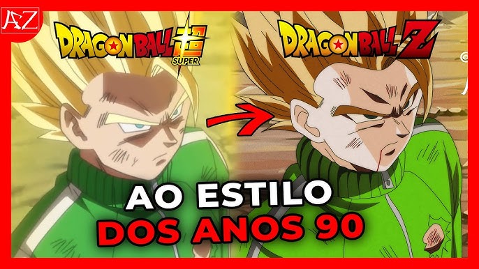 E se o Goku SSJ4 fosse feito no traço de Dragon Ball Super Broly