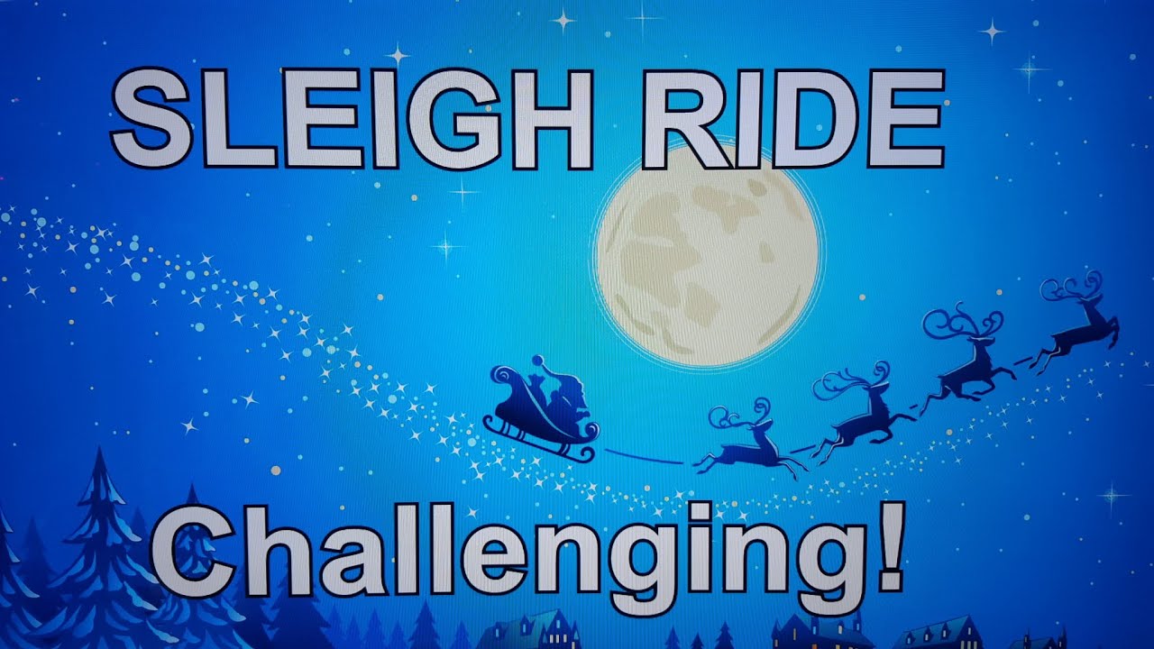 Sleigh Ride Lyrics Chords No Audio Youtube 
