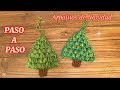 ARBOLITOS DE NAVIDAD 🌲🎄| PASO A PASO | FÁCIL Y RÁPIDO! ✨