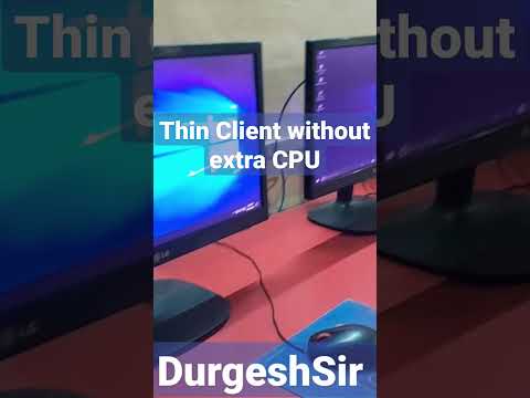 Thin client network