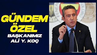 Başkanımız Ali Y. Koç'un Basın Toplantısı