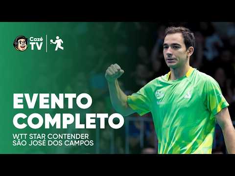 TIME BRASIL NO WTT STAR CONTENDER DE SÃO JOSÉ DOS CAMPOS | TÊNIS DE MESA