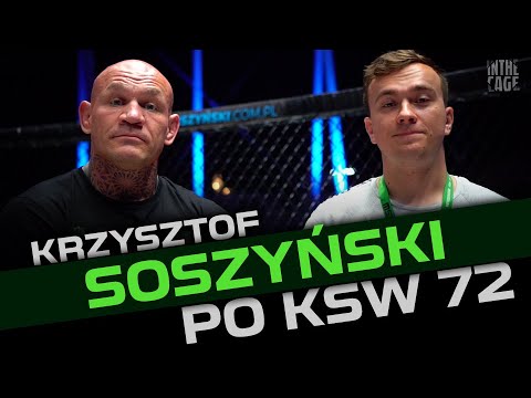 Krzysztof Soszyński wyróżnia i krytykuje bohaterów gali KSW 72