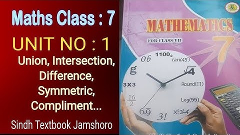 Set Theory Explained | Union, Intersection, Difference, Complement & More | Math Skills 