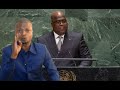 LES POINTS ESSENTIELS DE L’ALLOCUTION DE F. TSHISEKEDI  A LA 75EME ASSEMBLEE GENERALE DES NATIONS UNIES  SHOLE DE L UDPS  ( VIDEO )