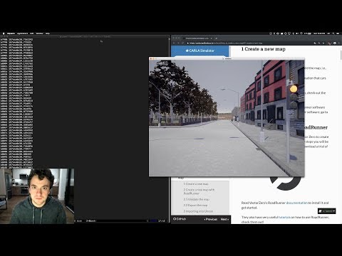 George Hotz | Programming | comma.ai openpilot + carla = openpilot for computer! part2 | AoC Day 16