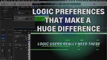 Must Know Logic Pro Preferences and Set Up