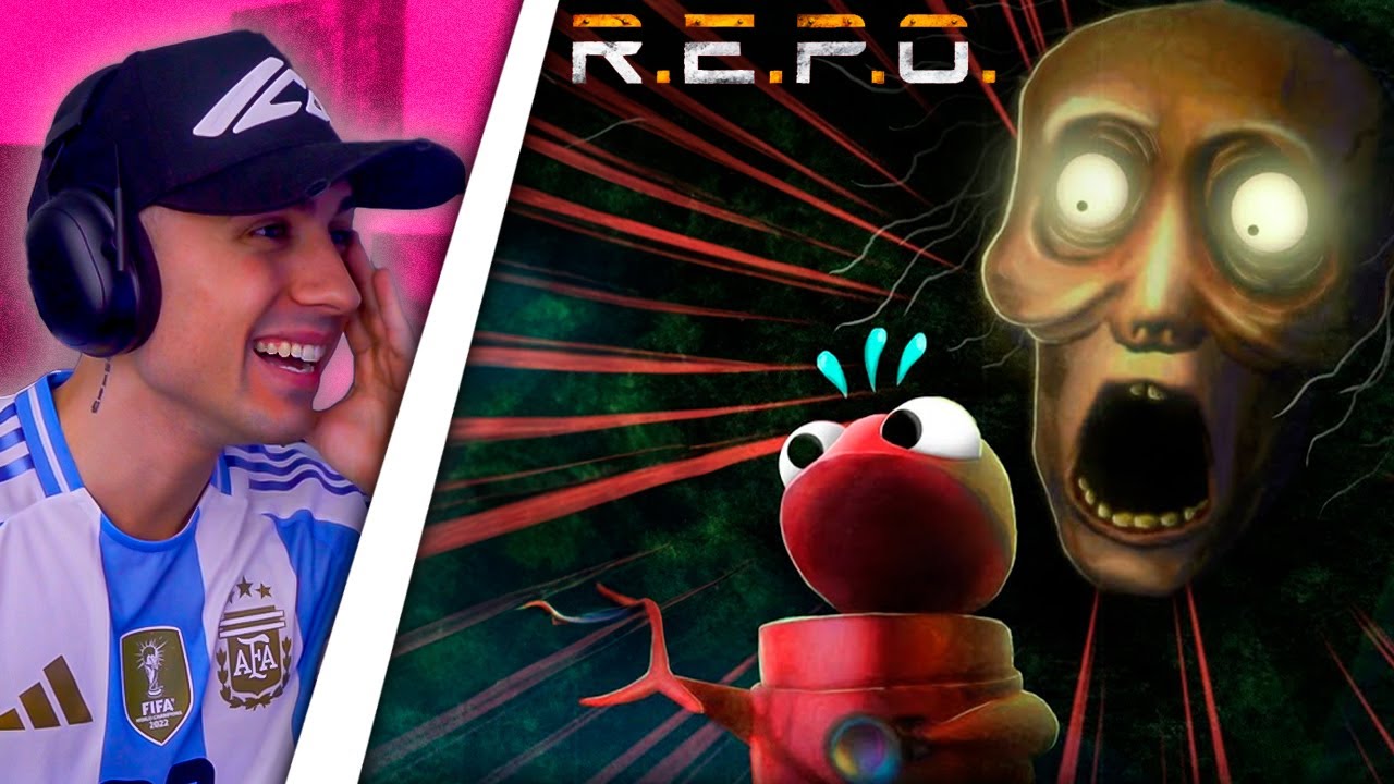 Como ME REÍ con este JUEGO, pfff 🔥 R.E.P.O con PANAS! #1