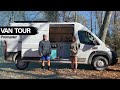 VANTOUR | couple converted their van into a rolling home