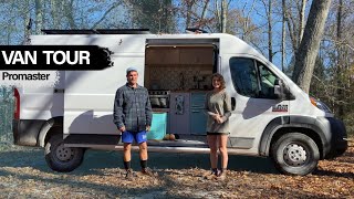 VANTOUR | couple converted their van into a rolling home