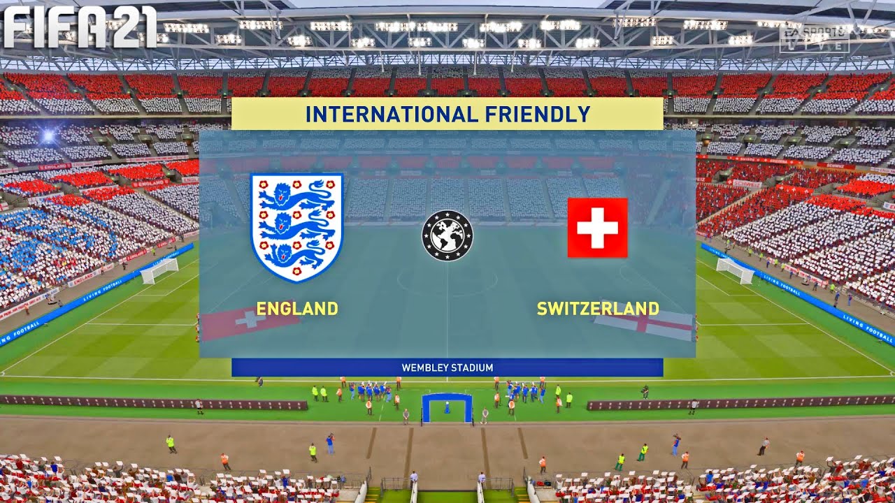 Fifa 21 England Vs Switzerland International Friendly Full Match Gameplay Youtube