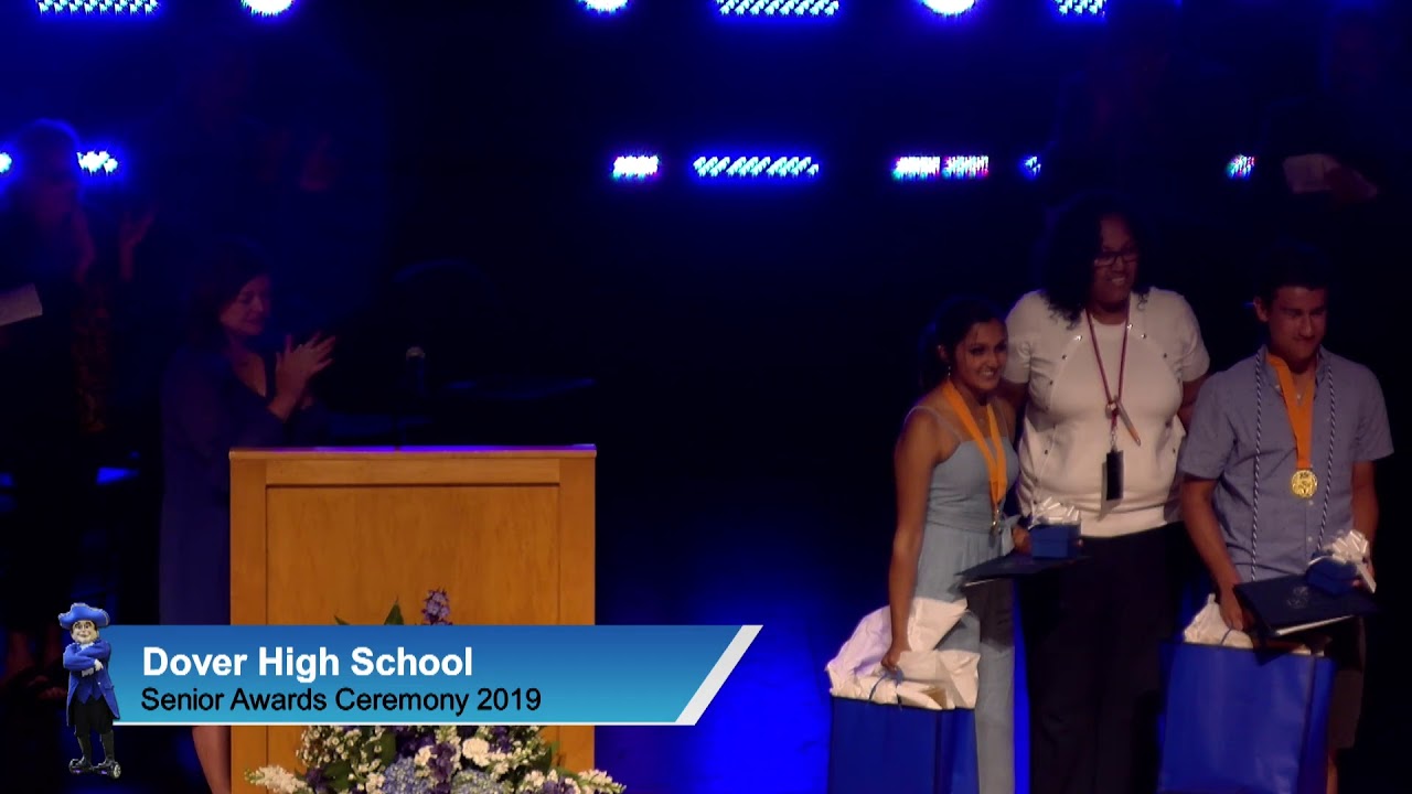 Dover High School Senior Awards Ceremony YouTube