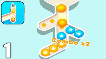 Pile It 3D - Gameplay Walkthrough Part 1 Levels 1-100 (Android & iOS)