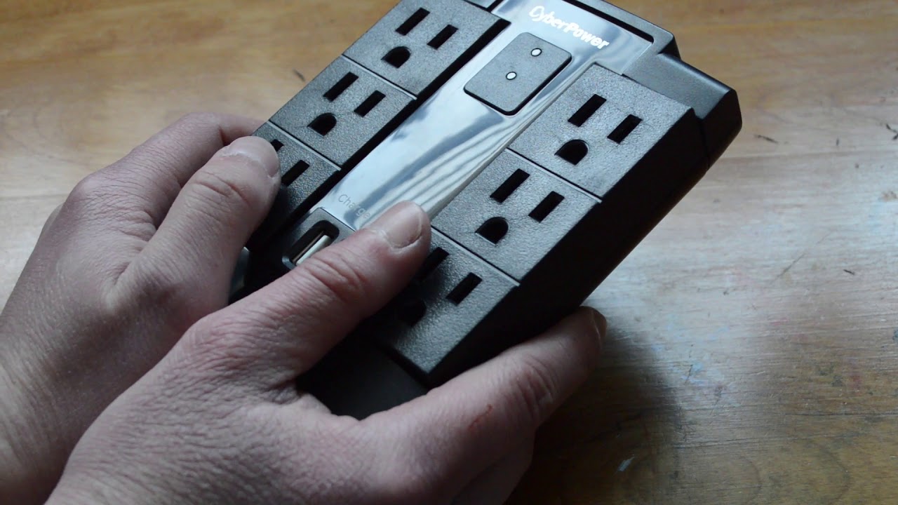 Cyberpower Power Bar Review - YouTube