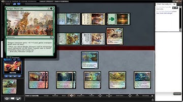 MTGO - Standard Commentary - Gruul Aggro vs Colossus Aggro
