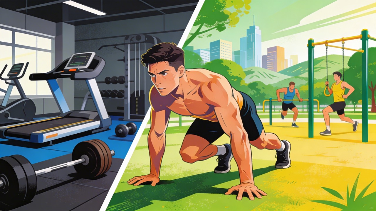 WHAT IS DIFFERENT GYM VS CALITHNICS